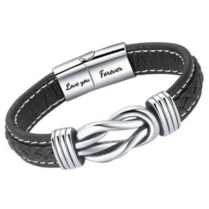 Infinity Bracelet for Your Man NIB Comes with Beautiful Love Note